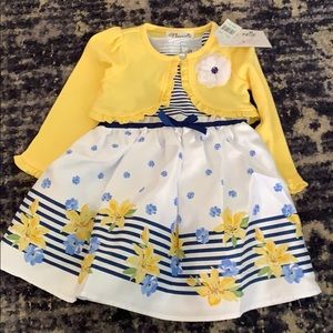 Dress w/matching sweater